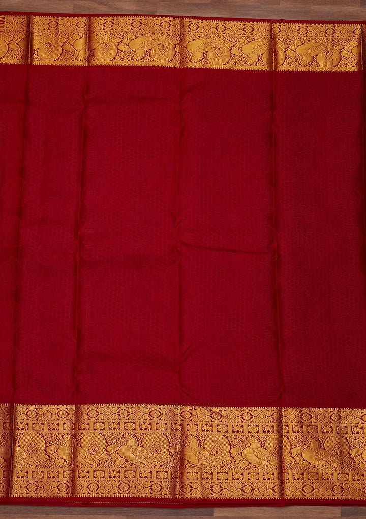 Bottle Green Zariwork Pure Silk Designer Saree - Koskii