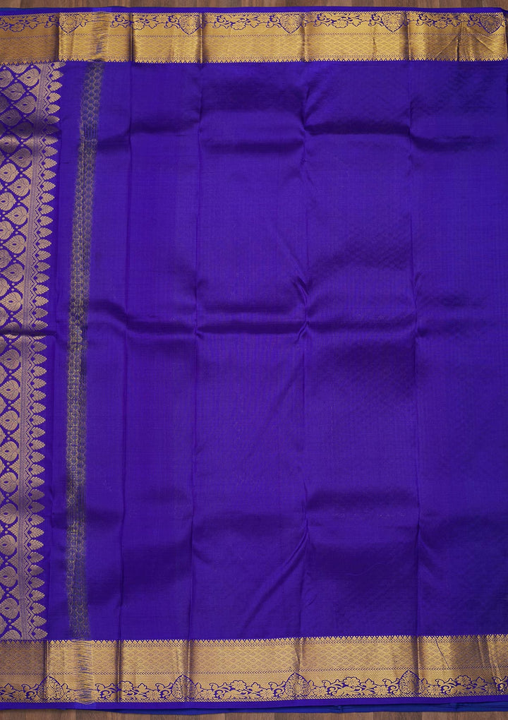 Grey Zariwork Pure Silk Saree-Koskii
