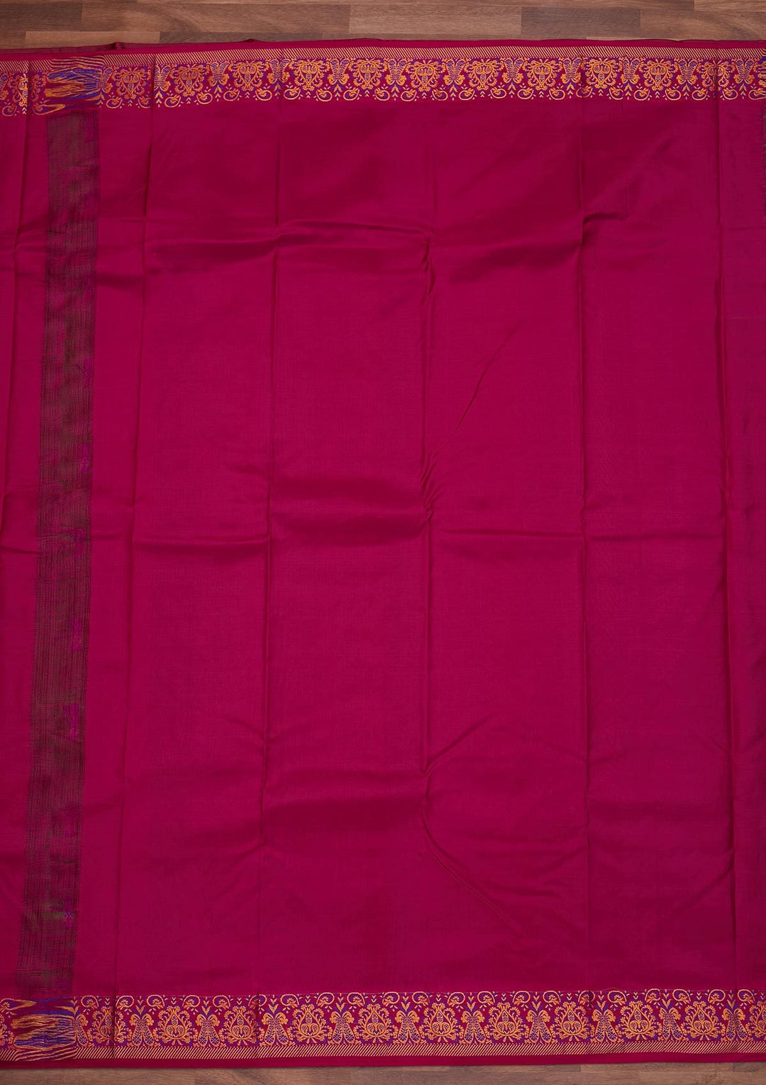 Leaf Green Zariwork Pure Silk Designer Saree - Koskii