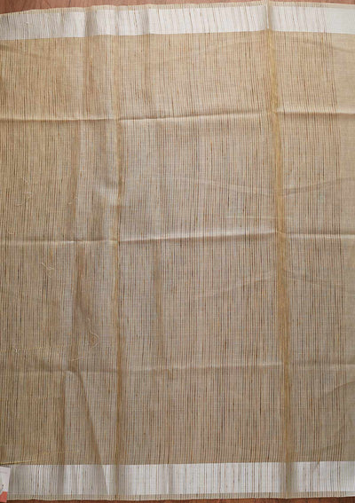 Lemon Yellow Threadwork Art Silk Designer Saree - koskii