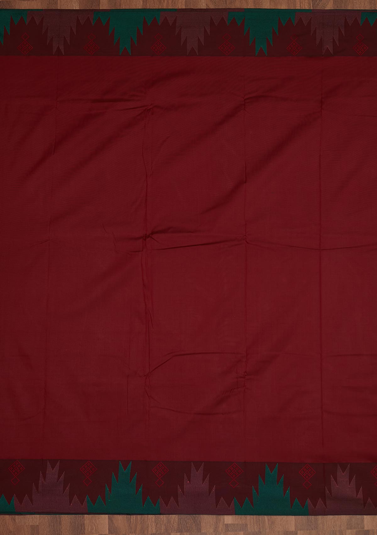 Light Brown Zariwork Art Silk Saree - Koskii