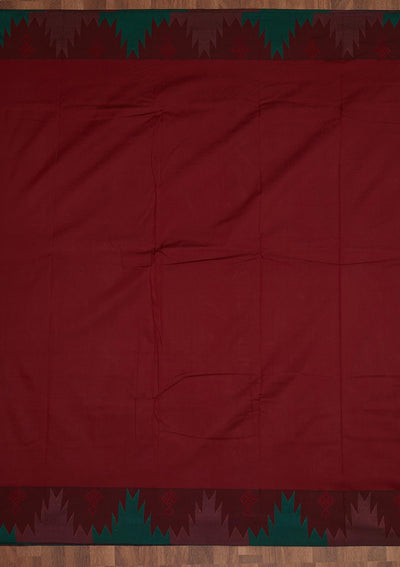 Light Brown Zariwork Art Silk Saree - Koskii
