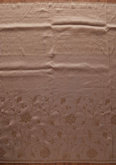 Light Grey Swarovski Shimmer Designer Saree - koskii