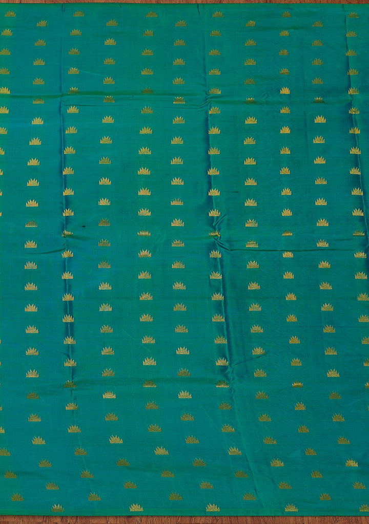 Magenta Pink Zariwork Pure Silk Designer Saree - koskii