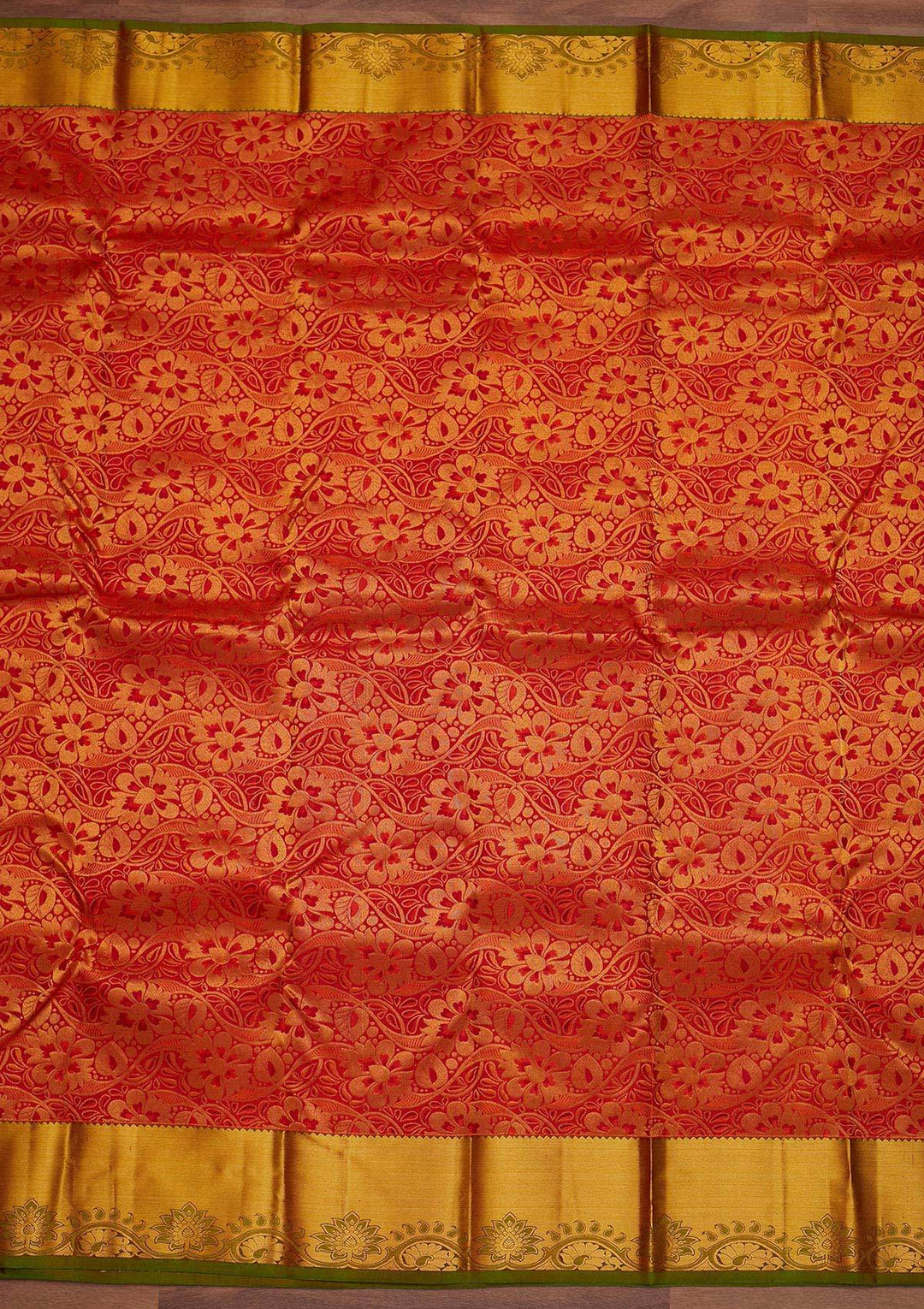 Maroon Zariwork Pure Silk Designer Saree - Koskii