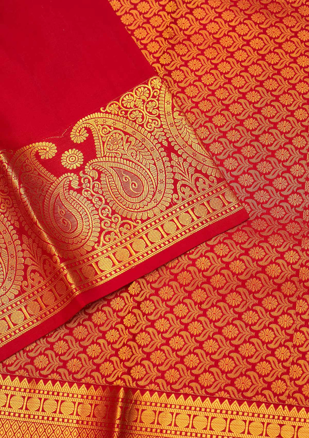 Maroon Zariwork Pure Silk Saree - Koskii