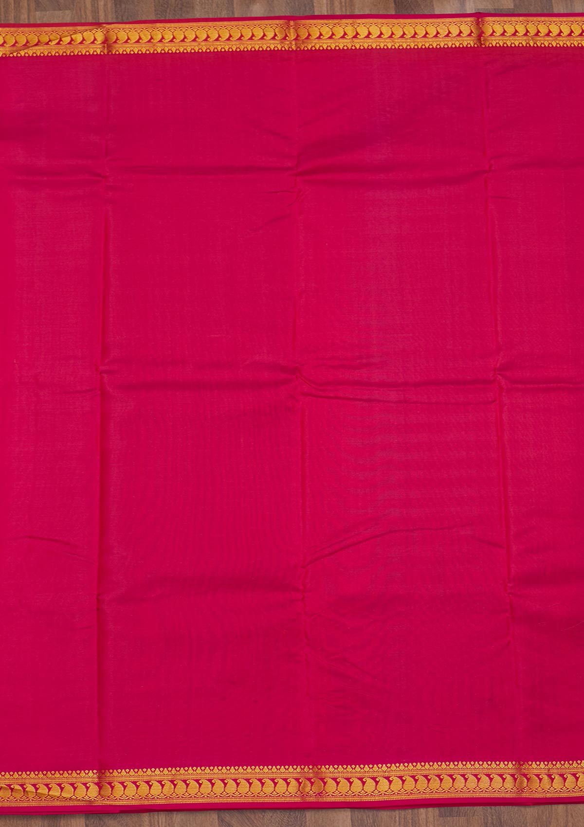 Maroon Zariwork Pure Silk Saree-Koskii