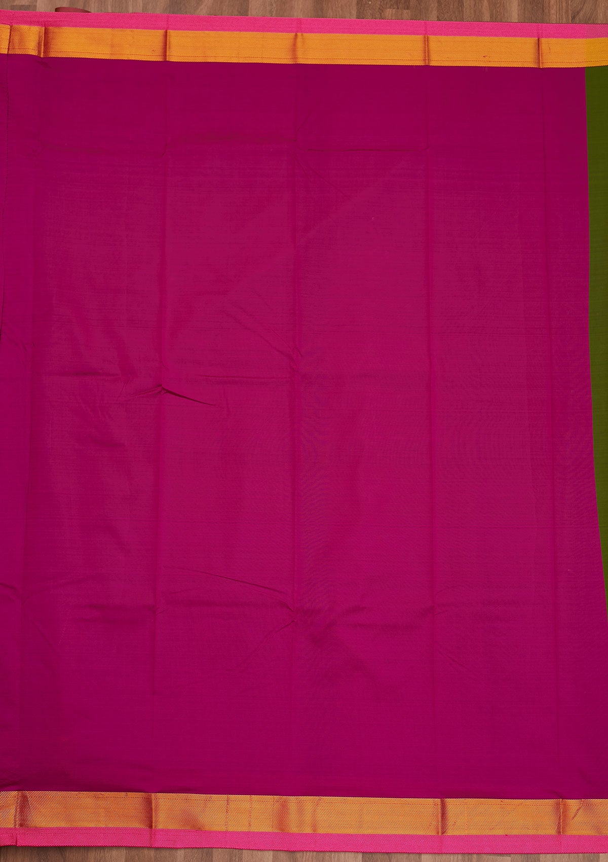 Mehendi Zariwork Art Silk Designer Saree - Koskii