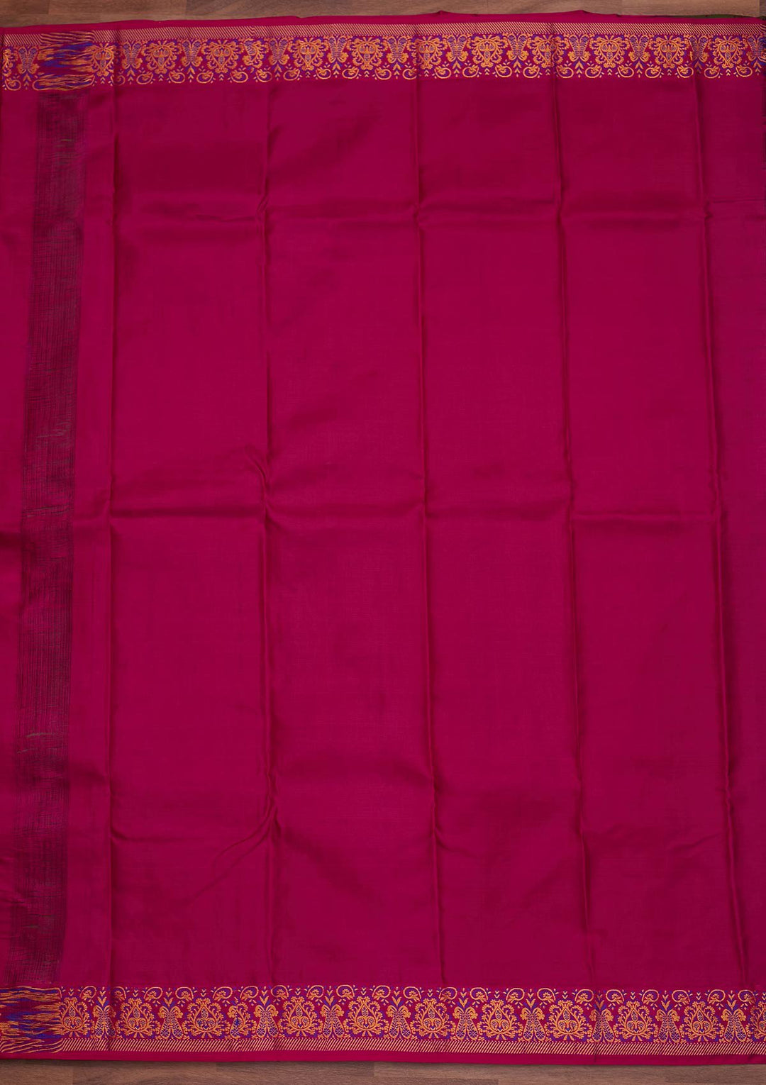 Mehendi Zariwork Pure Silk Designer Saree - Koskii