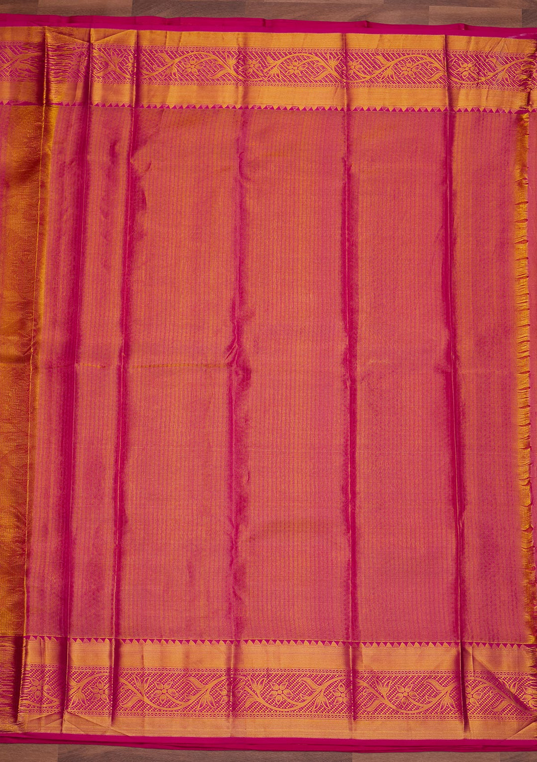 Mustard Zariwork Pure Silk Designer Saree - Koskii