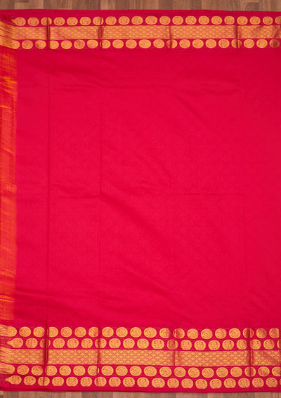 Mustard Zariwork Pure Silk Saree - Koskii