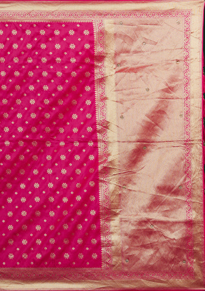 Mustard Zariwork Raw Silk Designer Lehenga-Koskii
