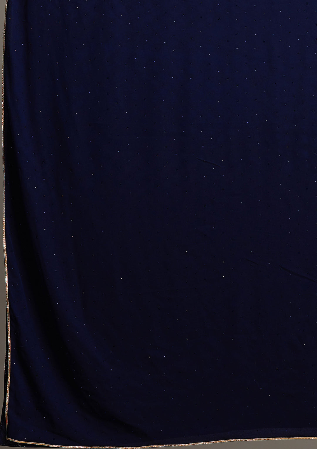 Navy Blue Zariwork Georgette Salwar Suit-Koskii
