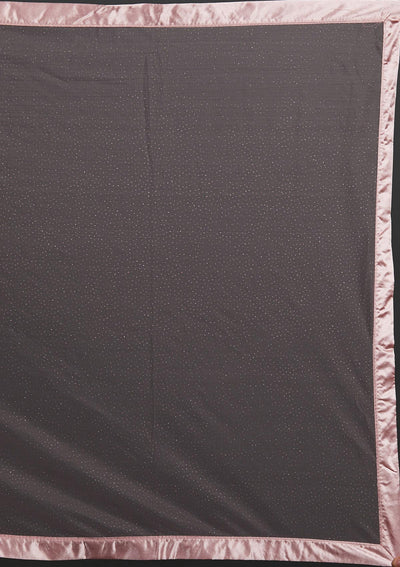 Onion Pink Glitter Net Designer Gown - Koskii
