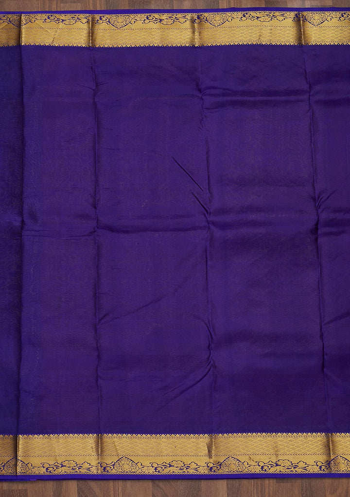 Onion Pink Zariwork Pure Silk Saree-Koskii