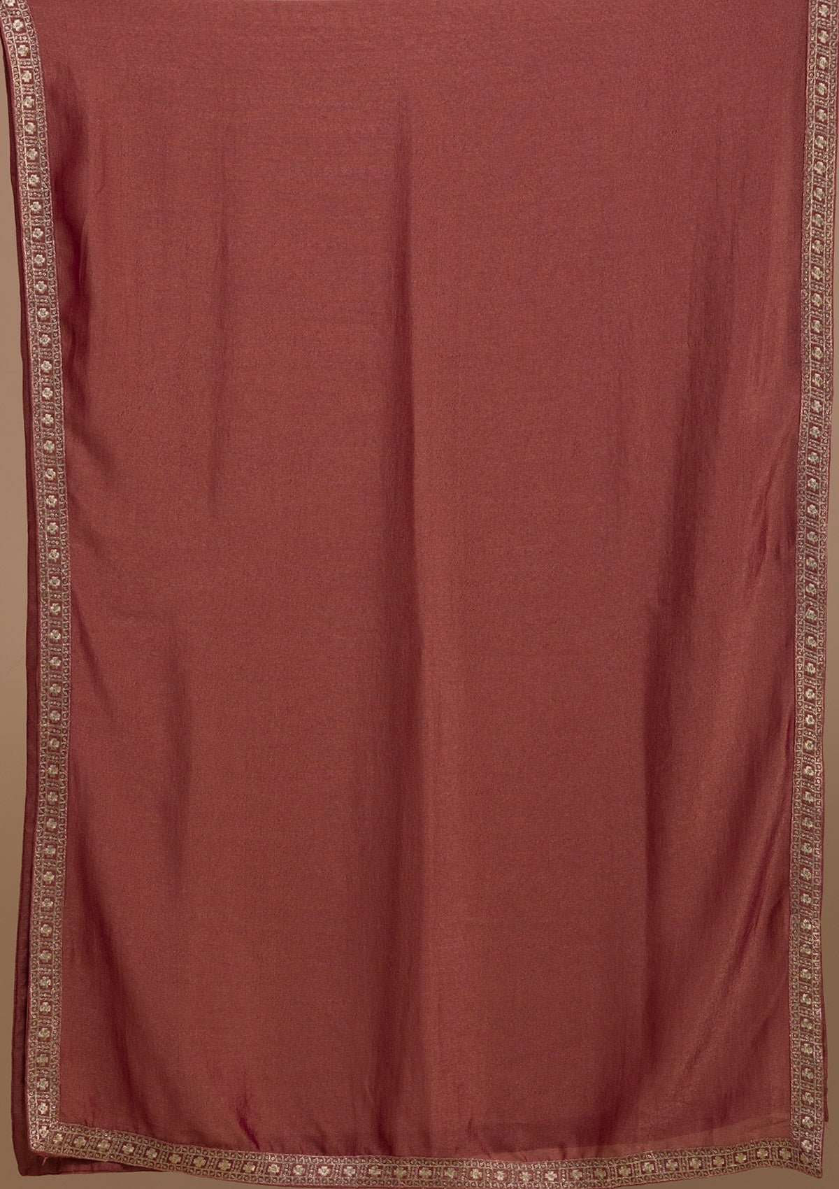Onion Pink Zariwork Art Silk Readymade Salwar Suit-Koskii