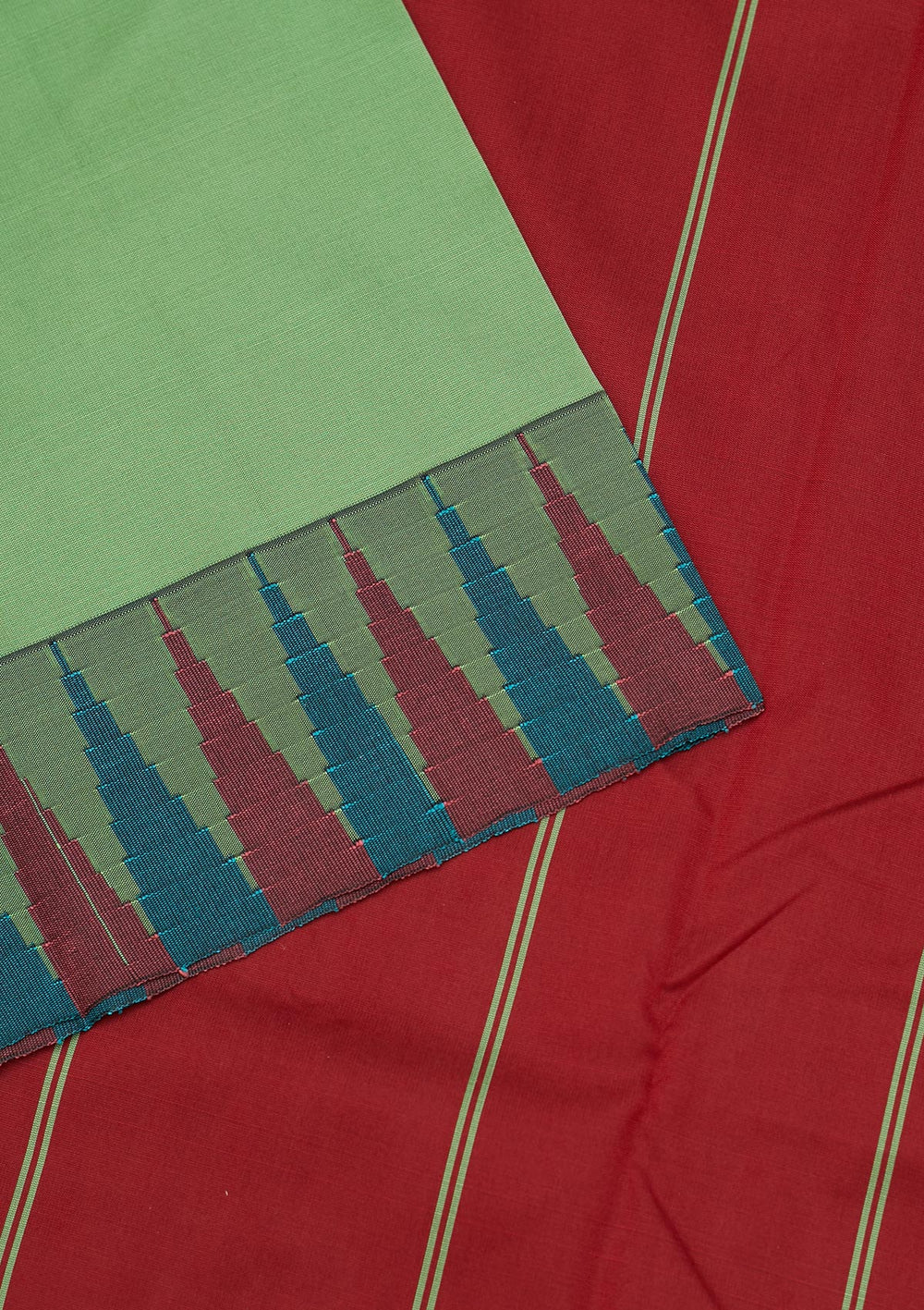 Parrot Green Zariwork Art Silk Saree - Koskii