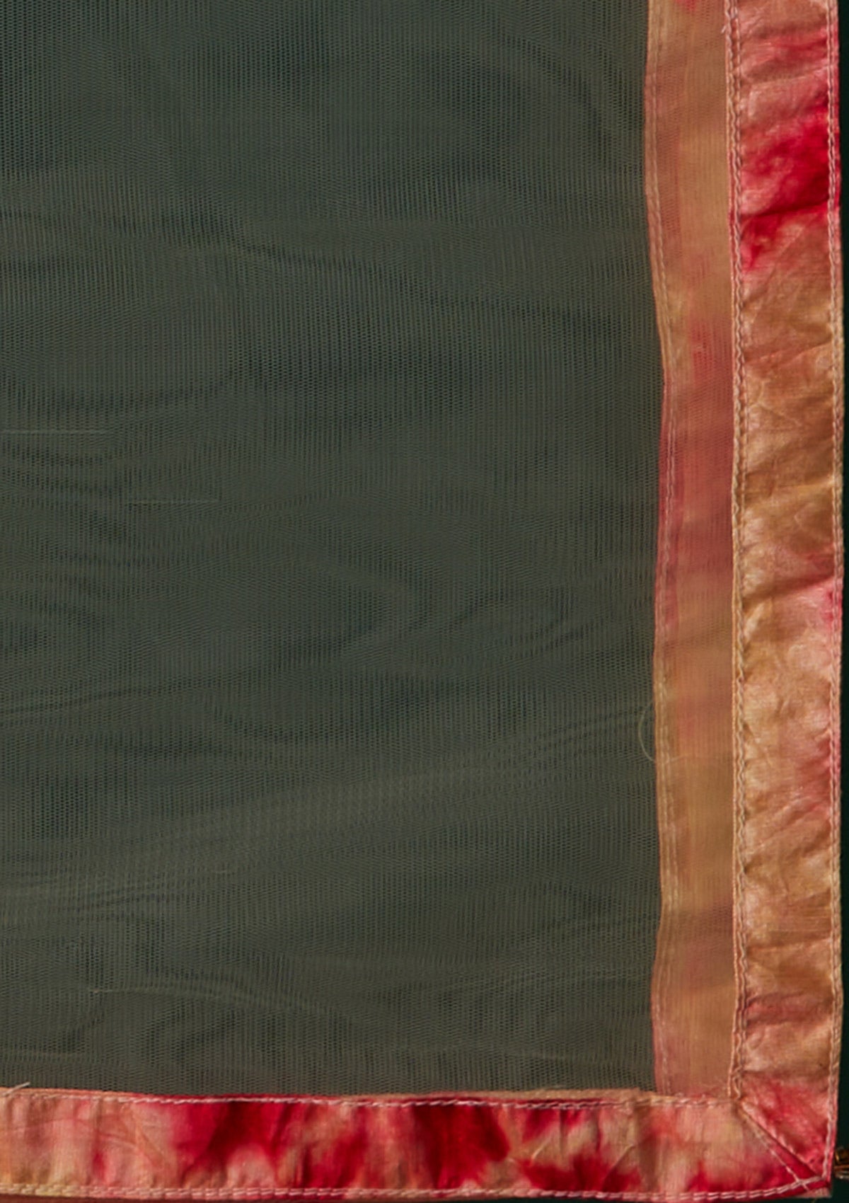 Peach Mirrorwork Art Silk Designer Lehenga - Koskii