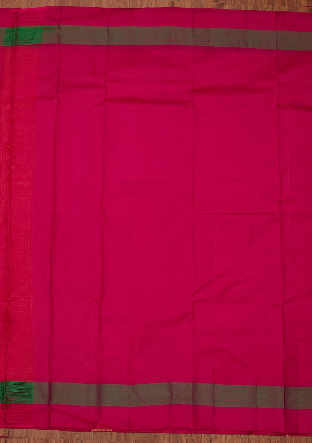 Peach Zariwork Pure Silk Designer Unstitched Saree - Koskii