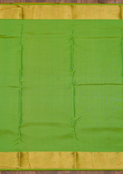 Peach Zariwork Pure Silk Saree-Koskii