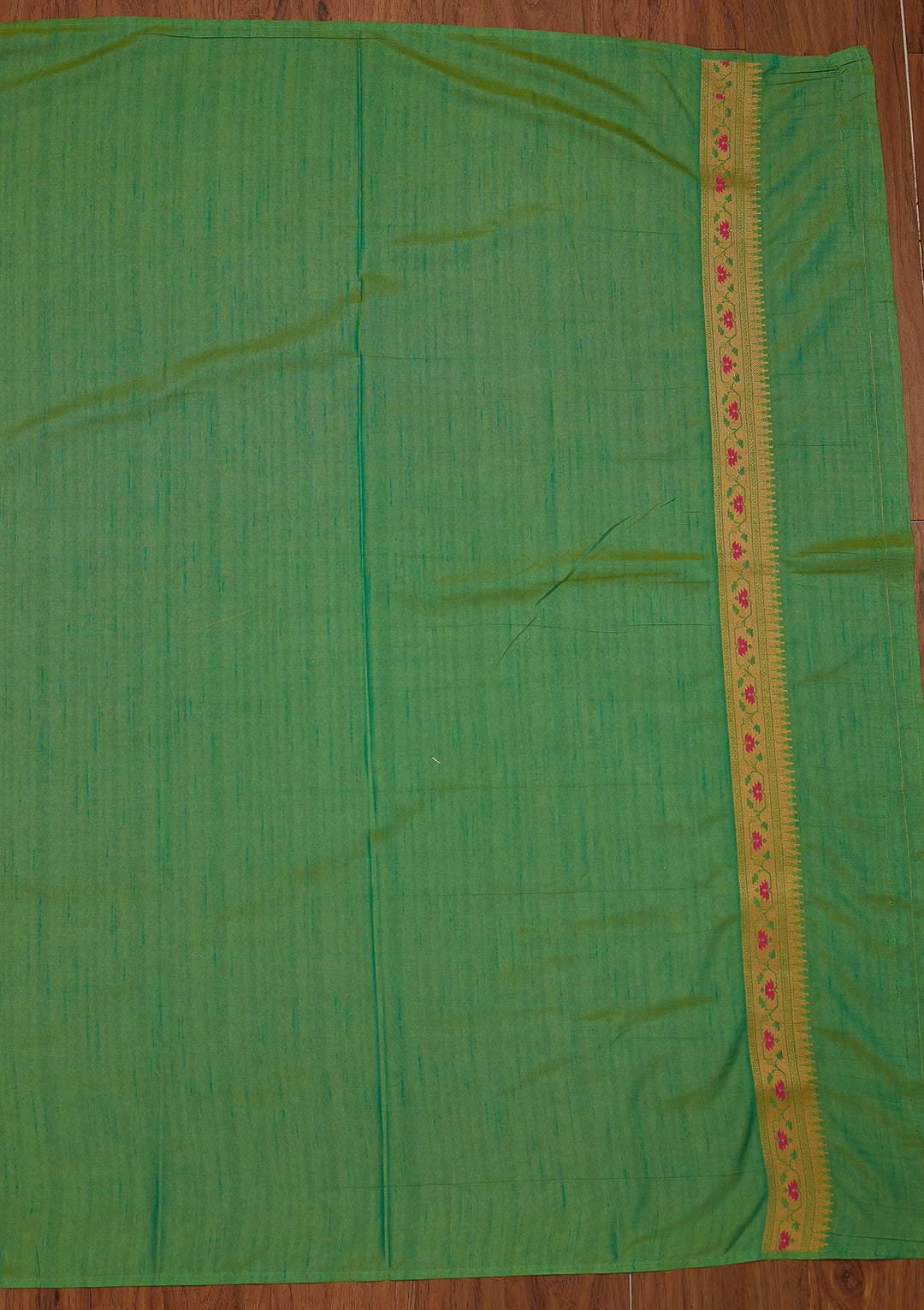Peach Zariwork Raw Silk Designer Saree - koskii