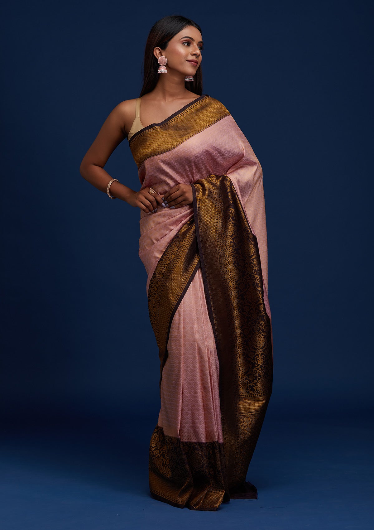 This Cannon Maroon Woven Banarasi Silk Saree exquisite saree is a must-have  in your wardrobe, as it flaunts a graceful Banarasi pattern in… | Instagram