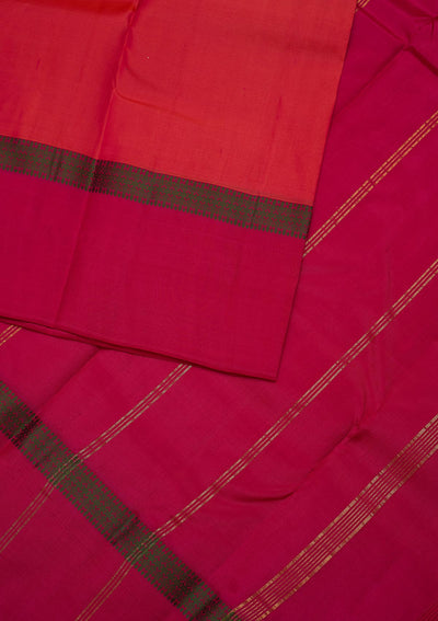 Pink Zariwork Pure Silk Designer Unstitched Saree - Koskii