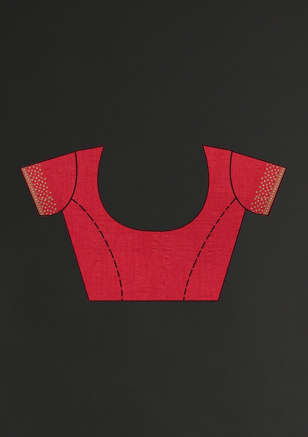 Pink Zariwork Raw Silk Designer Saree - koskii