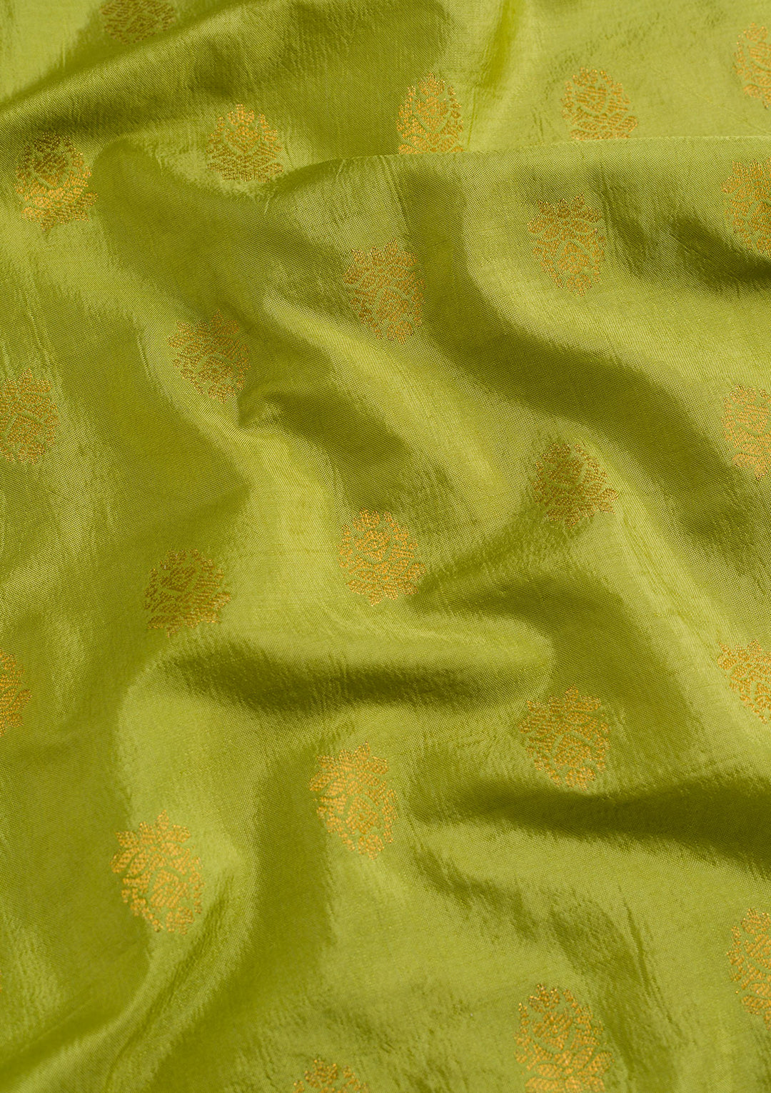 Pista Green Zariwork Raw Silk Dupatta-Koskii