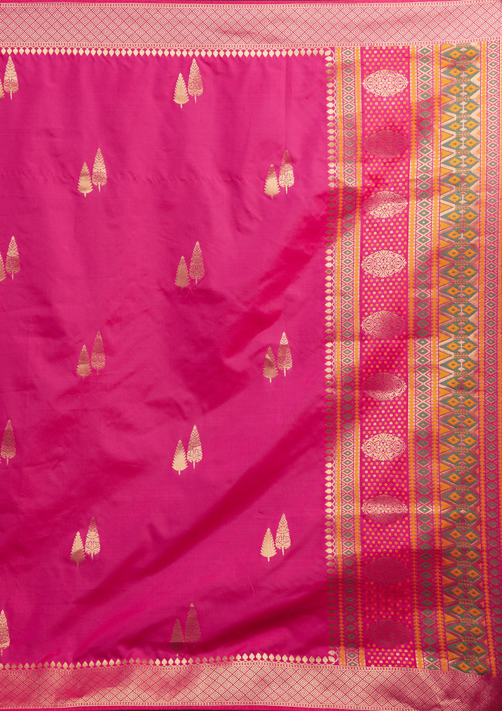 Pista Green Zariwork Raw Silk Designer Lehenga-Koskii