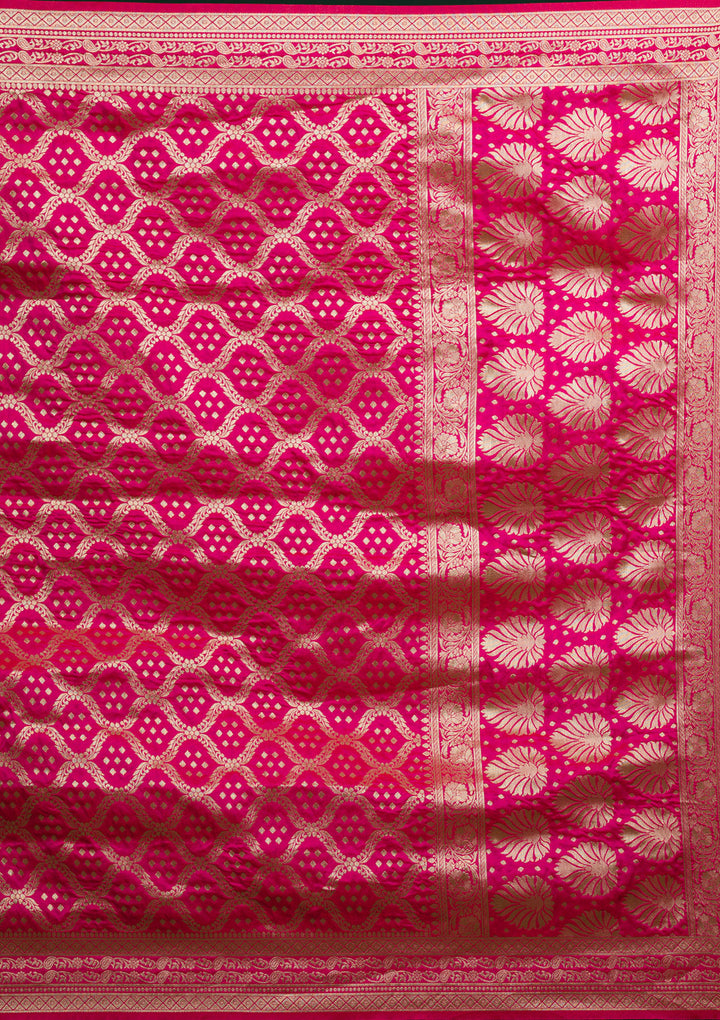 Pista Green Zariwork Raw Silk Lehenga-Koskii