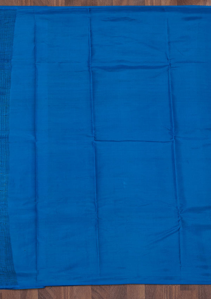Purple Zariwork Pure Silk Saree-Koskii