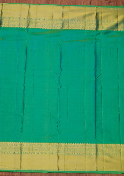 Rani Pink Zariwork Pure Silk Designer Unstitched Saree - Koskii