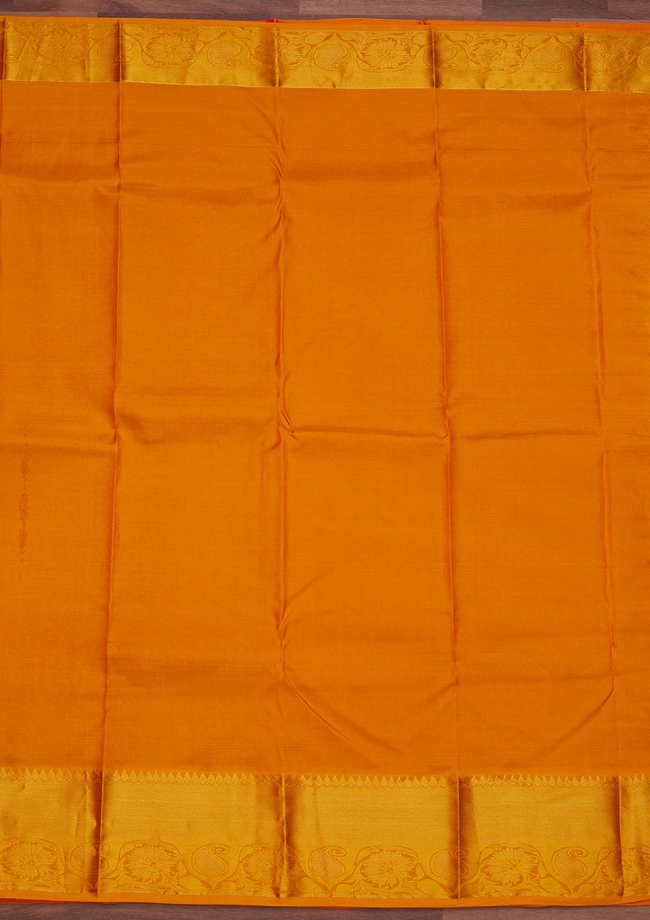 Rani Pink Zariwork Pure Silk Designer Saree - Koskii