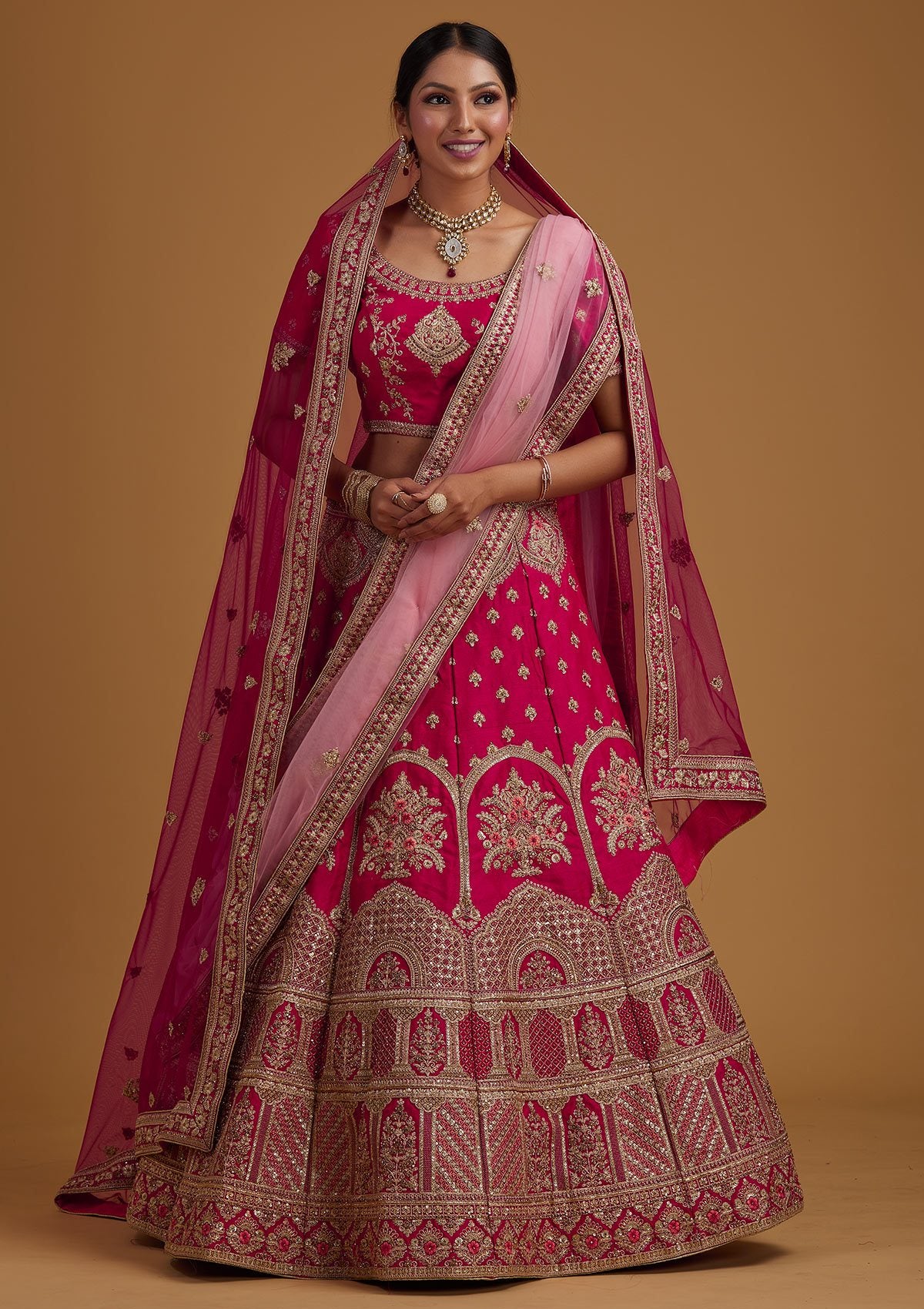 Sabyasachi rani clearance pink lehenga