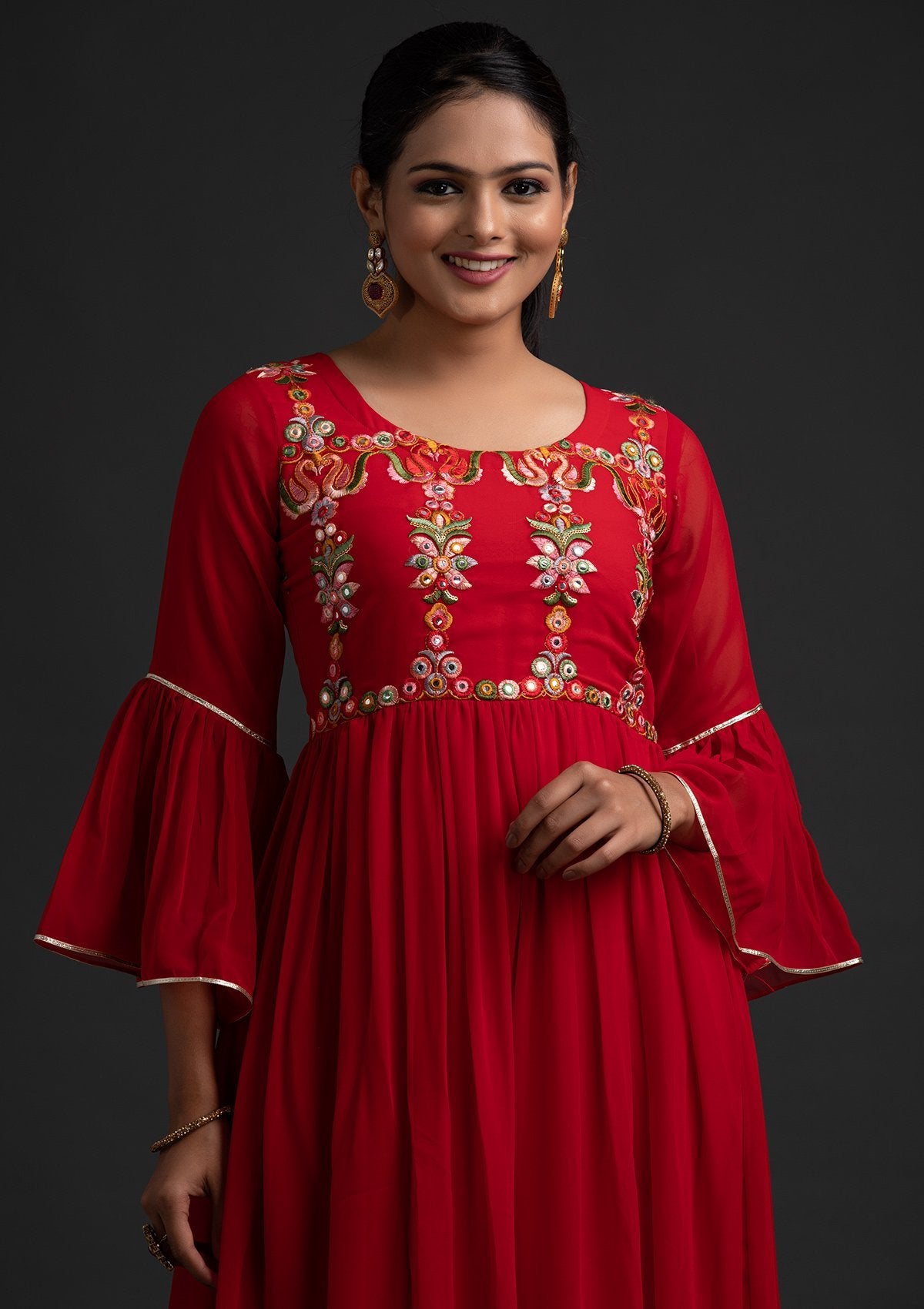 New Designer red Color gown With Price Buy an online gown