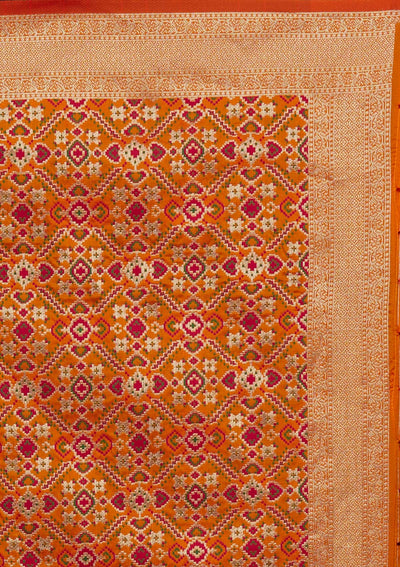 Red Zariwork Banarasi Designer Saree - Koskii