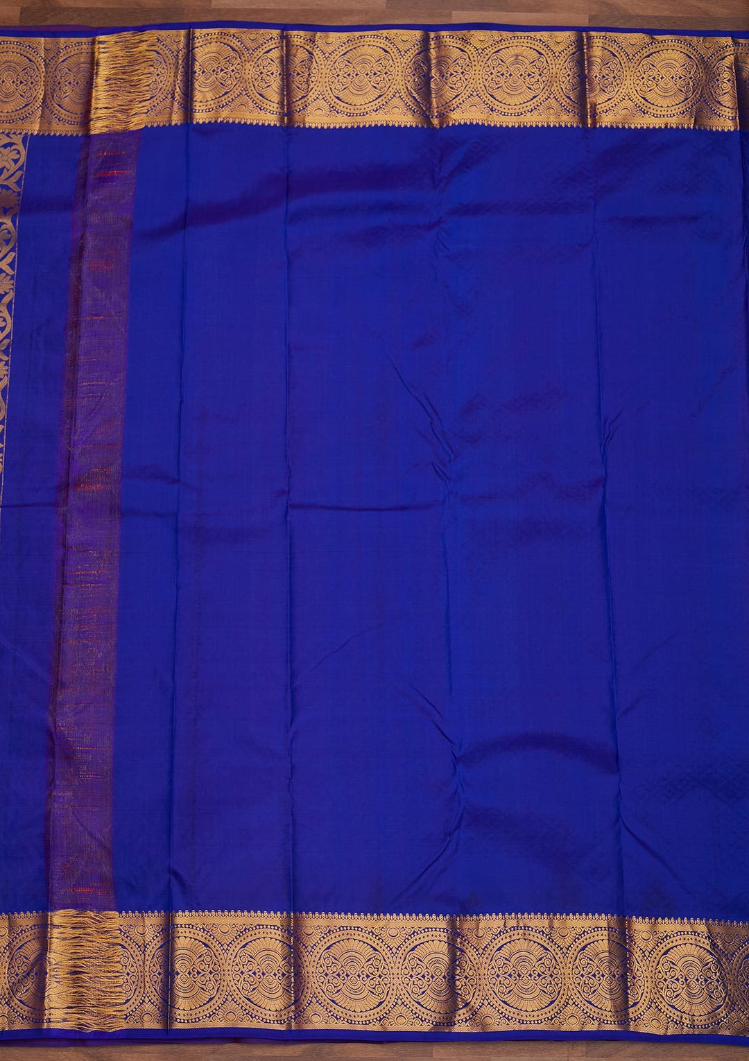 Red Zariwork Pure Silk Designer Saree - Koskii