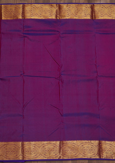 Red Zariwork Pure Silk Saree-Koskii
