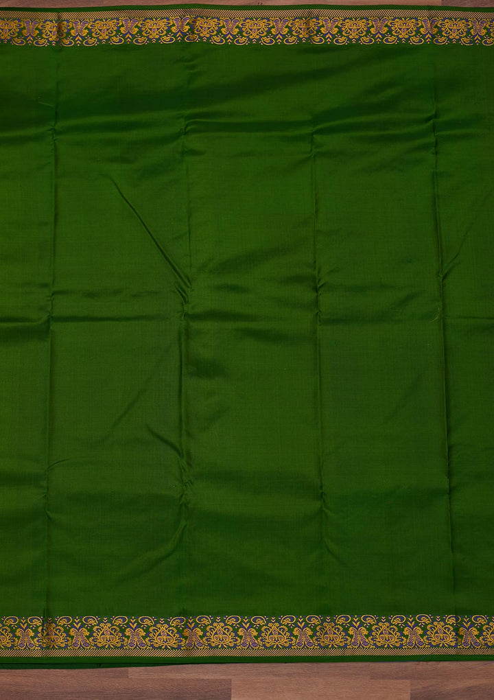 Royal Blue Zariwork Pure Silk Designer Saree - Koskii