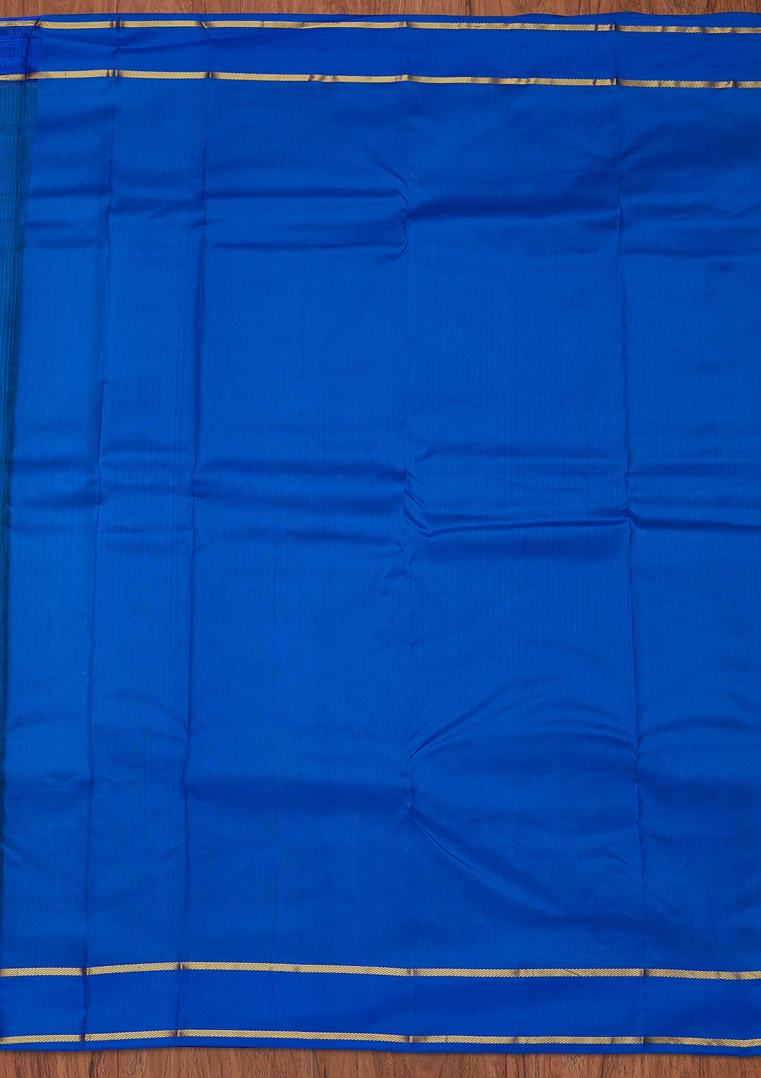 Sea Green Zariwork Pure Silk Designer Unstitched Saree - Koskii
