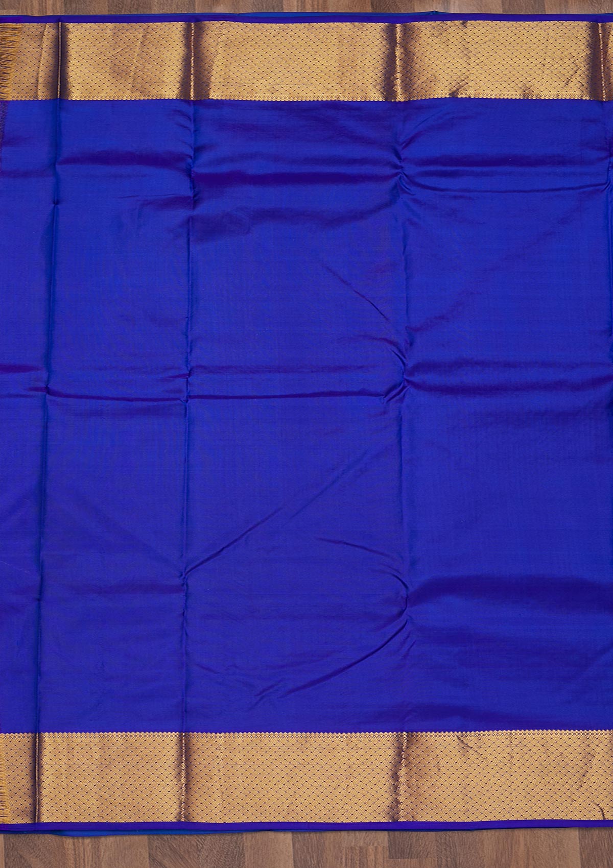 Sea Green Zariwork Pure Silk Saree-Koskii