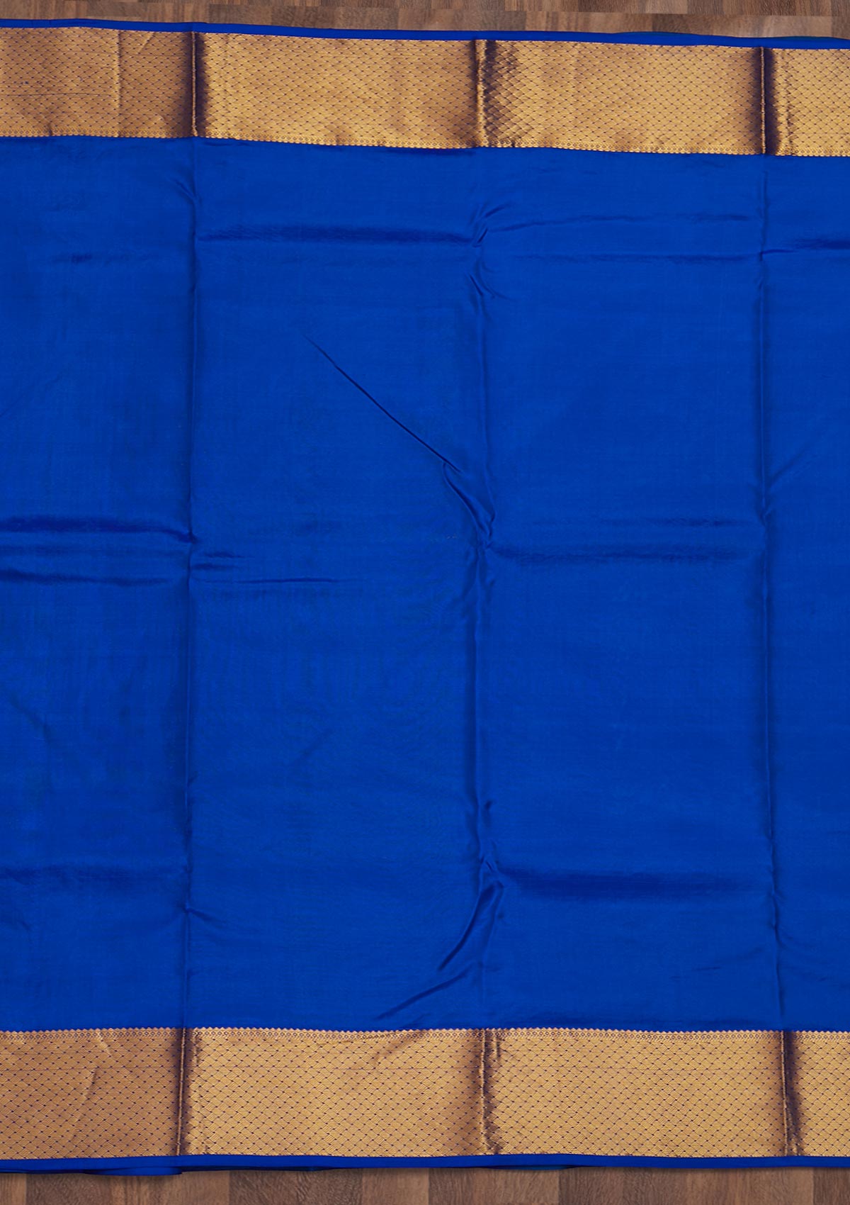 Turquoise Blue Zariwork Pure Silk Saree-Koskii