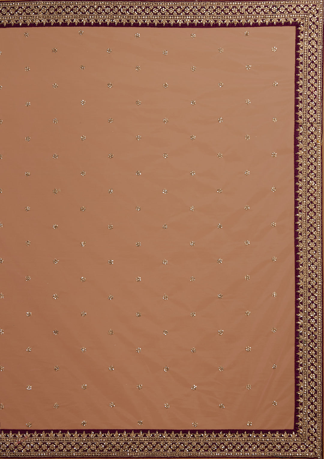 Wine Stonework Raw Silk Designer Readymade Lehenga - Koskii