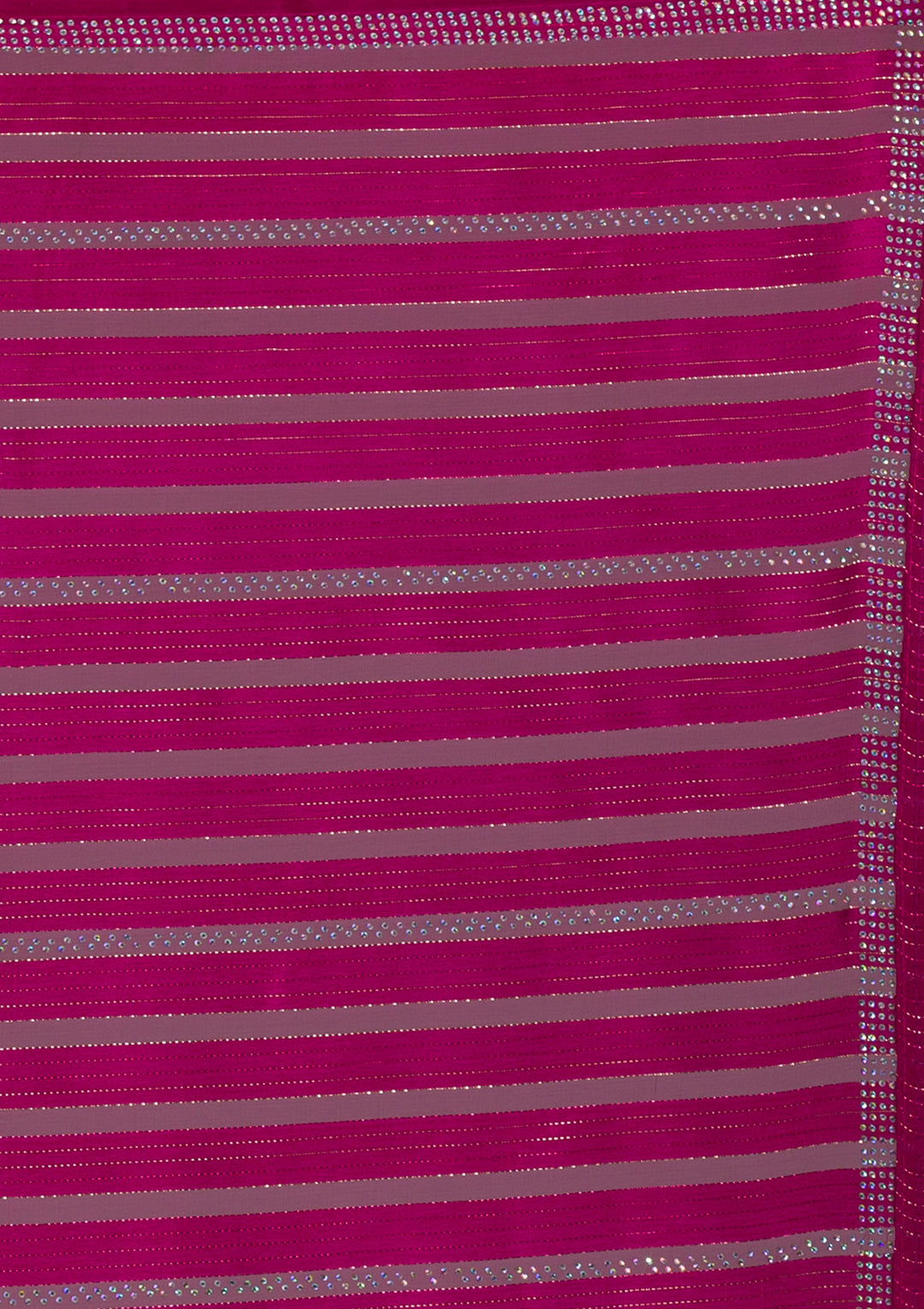 Wine Swarovski Georgette Saree-Koskii