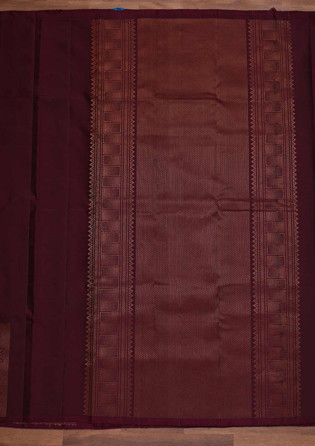 Wine Zariwork Pure Silk Designer Saree - Koskii