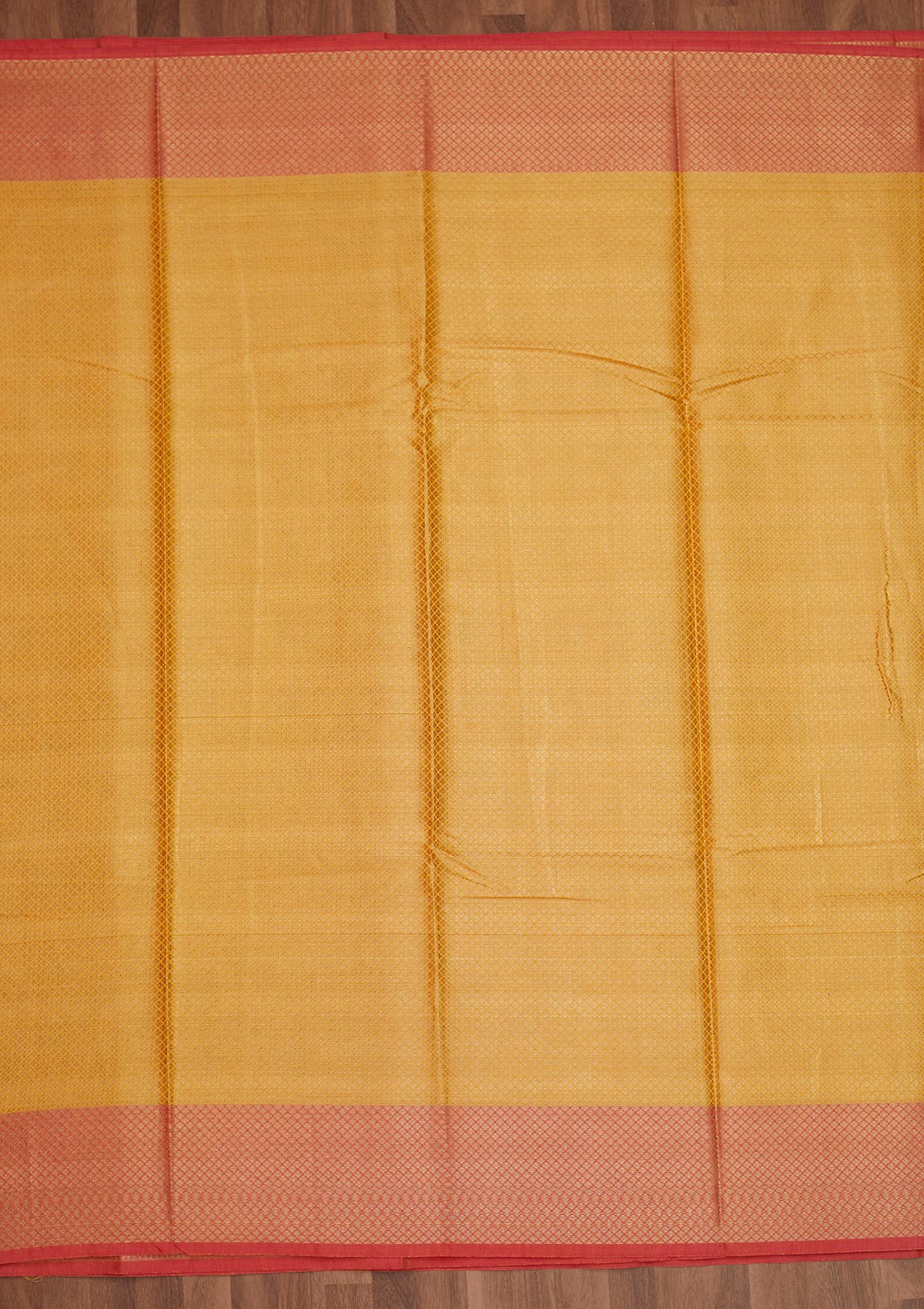 Yellow Zariwork Art Silk Saree - Koskii