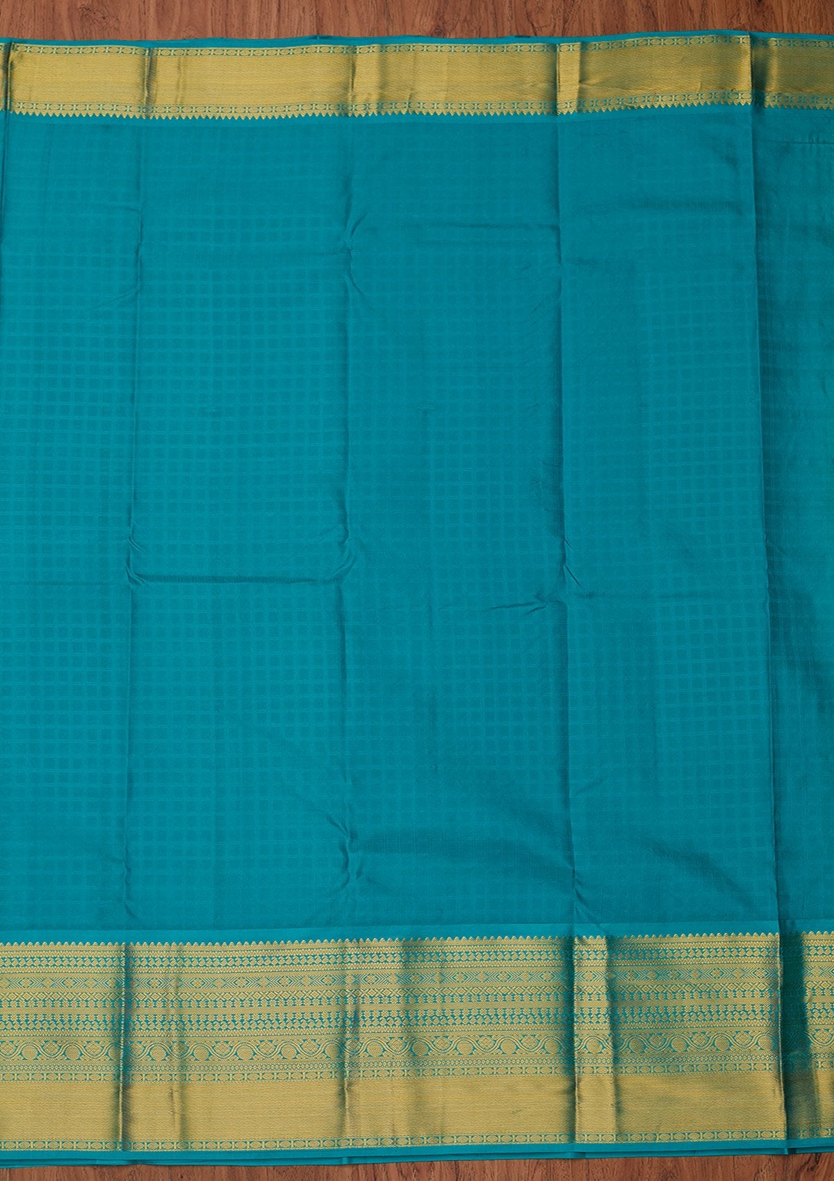Yellow Zariwork Pure Silk Designer Unstitched Saree - Koskii