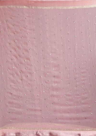 Pink Chikankari Georgette Designer Salwar Suit - koskii